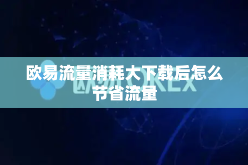 欧易流量消耗大下载后怎么节省流量